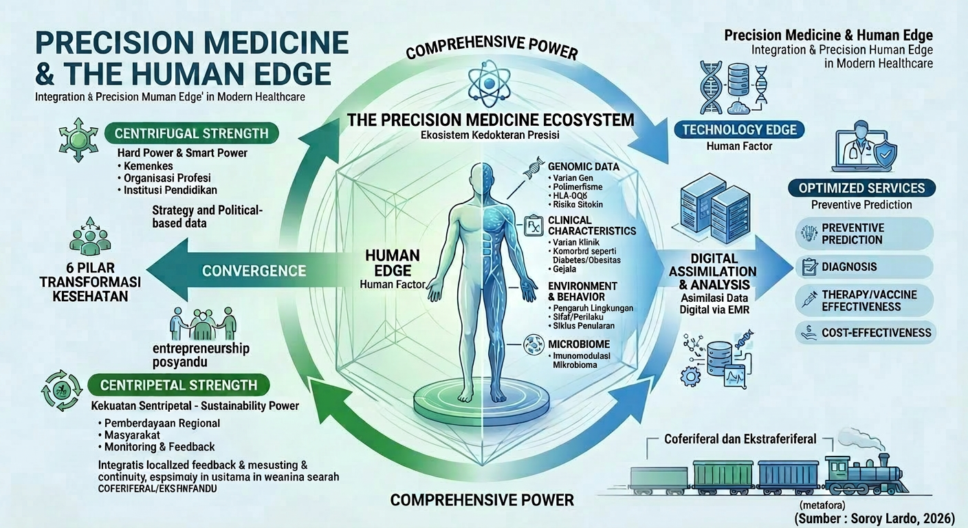Precision Medicine and Human Edge Transformasi Ekosistem Kesehatan Berbasis Comprehensive Power