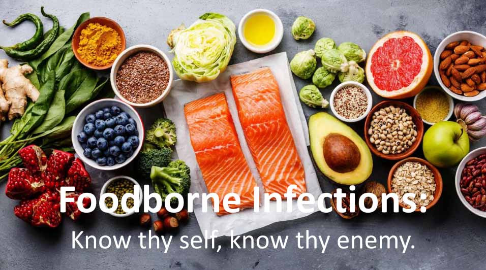 Foodborne Infections : Know thy self, know thy enemy